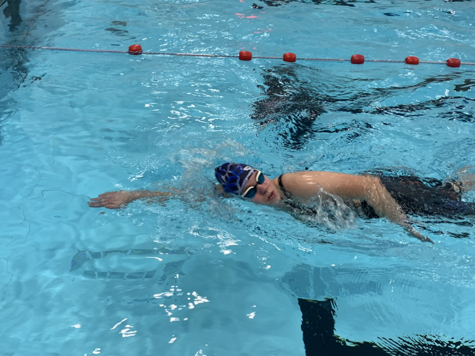 Meike bij de Lange Afstandwedstrijd op 6 nov 2022 in Helmond