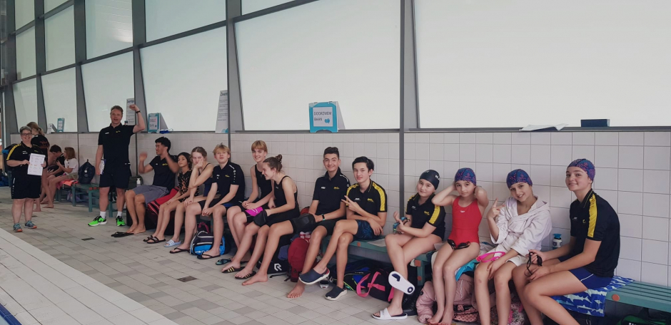 Ondanks veel afzeggingen een mooi team bij elkaar