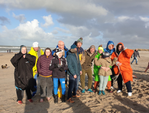 Nieuwjaarsduik Kijkduin 2024