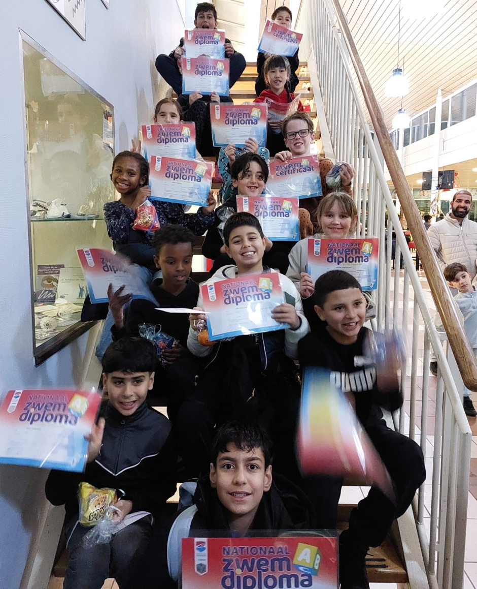 Gefeliciterd A Diploma zwemmers! November 2024